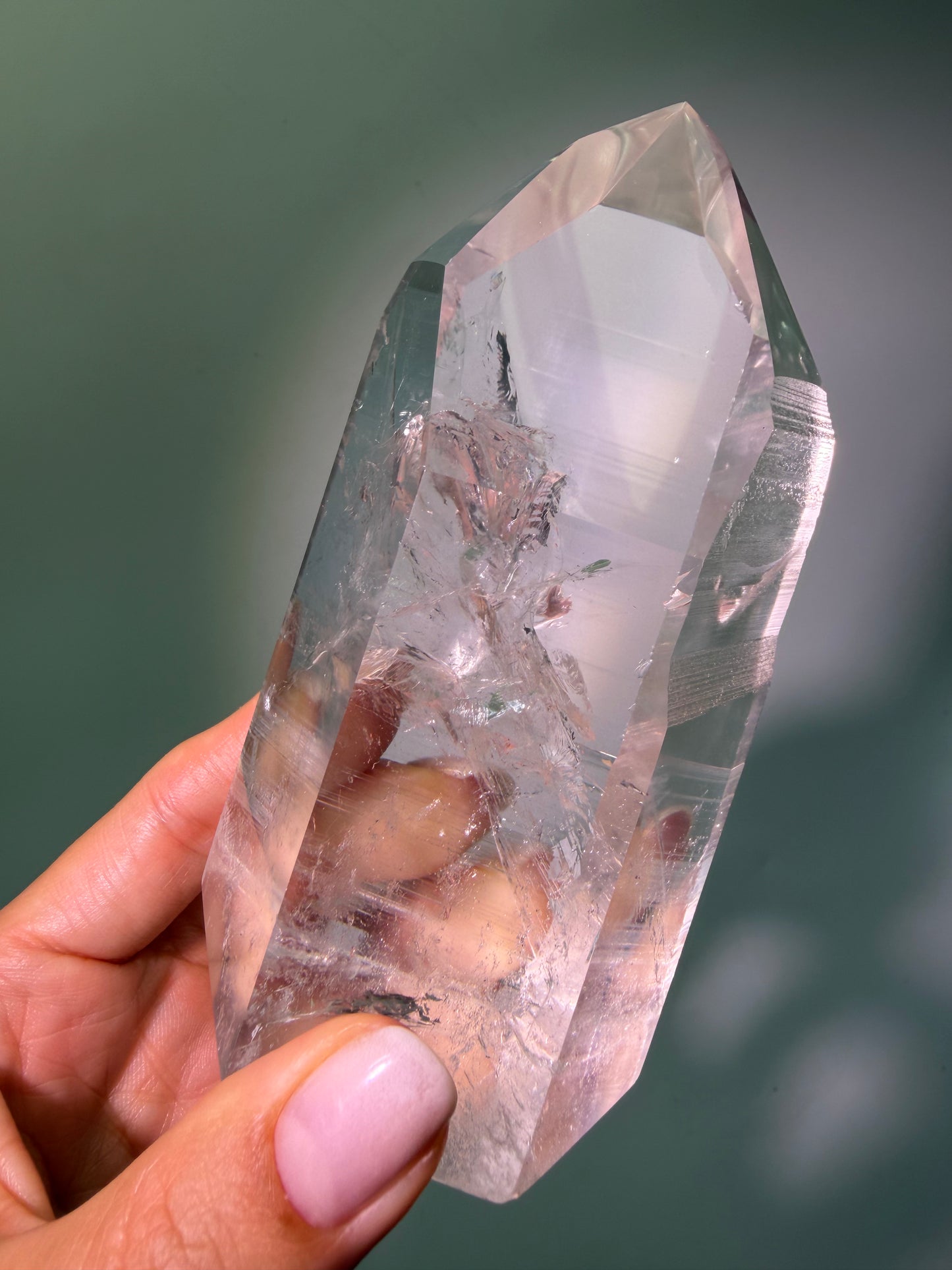 Lemurian Kristall 11.1 cm, 472 g | Lemurian Linien
