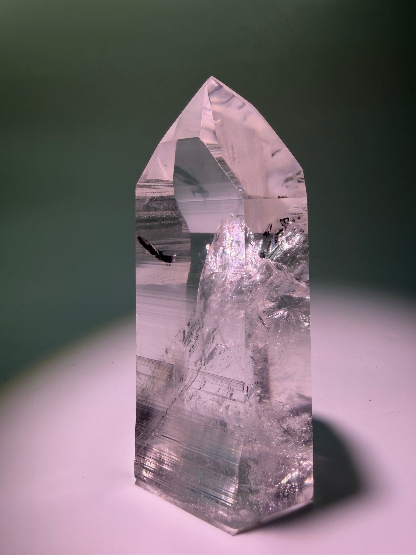 Lemurian Kristall 11.1 cm, 472 g | Lemurian Linien