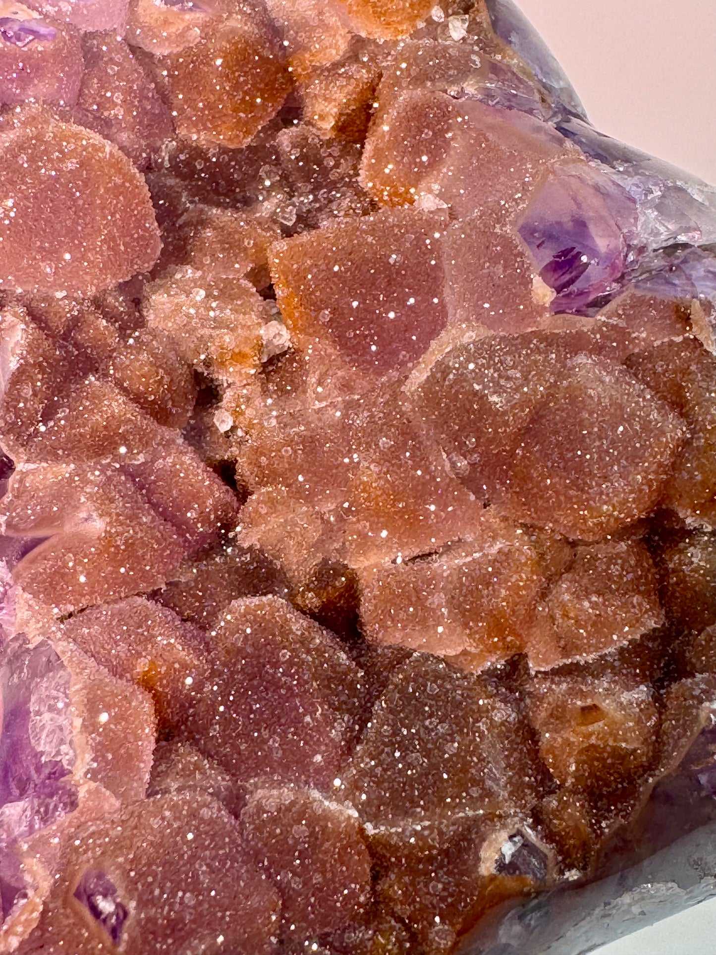 Rainbow Amethyst Doppelkristallisation Freiform – 316 g | 8 × 7 cm | Uruguay