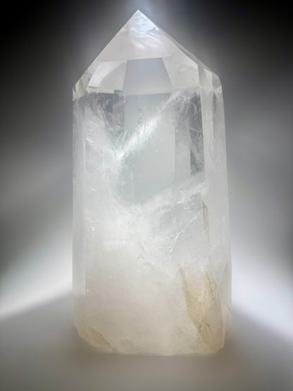 Riesige extra klare Bergkristall Spitze (Kristall, Quarz)) 💎 - 35cm, 12.5kg