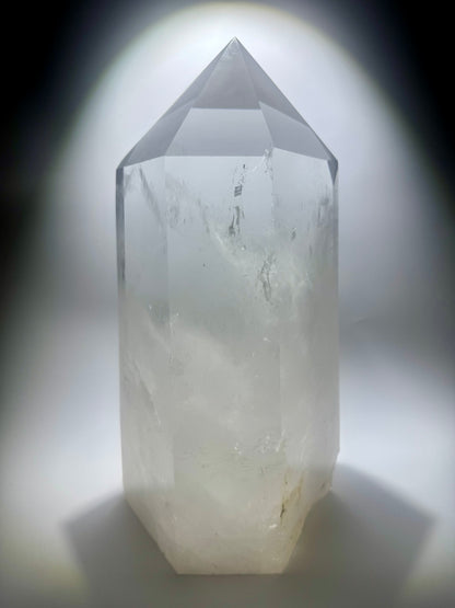Riesige extra klare Bergkristall Spitze (Kristall, Quarz)) 💎 - 35cm, 12.5kg
