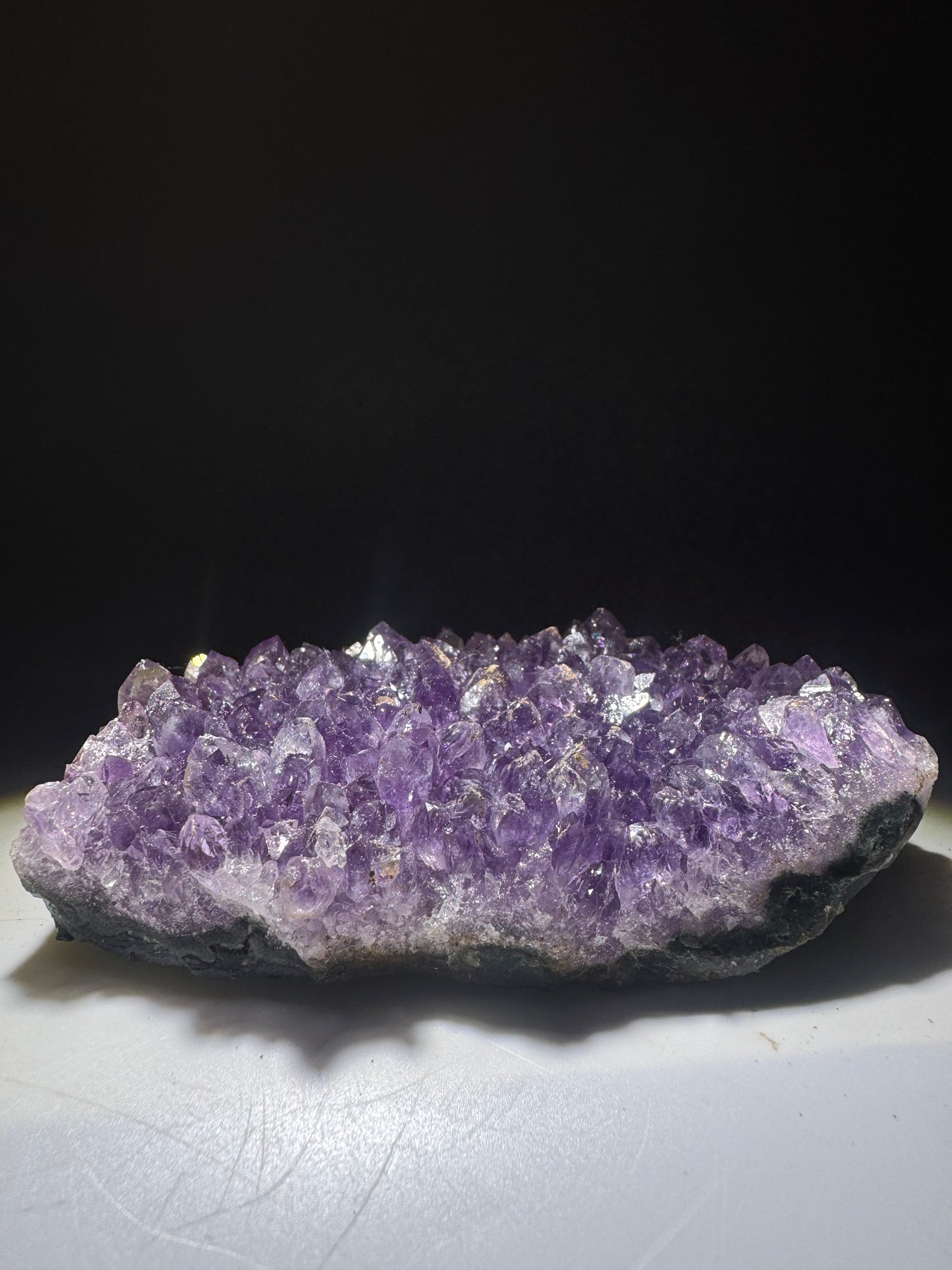 Edle Uruguay Amethyst Druse 10,5 x 7,5 cm – 284 g