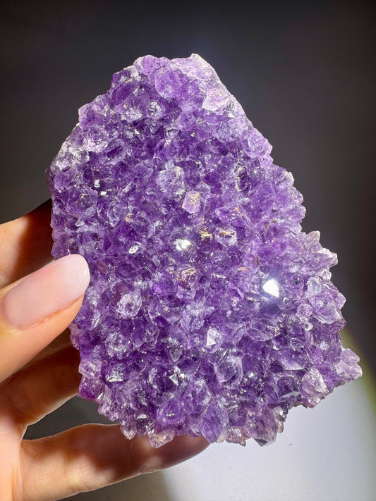 Edle Uruguay Amethyst Druse 10,5 x 7,5 cm – 284 g