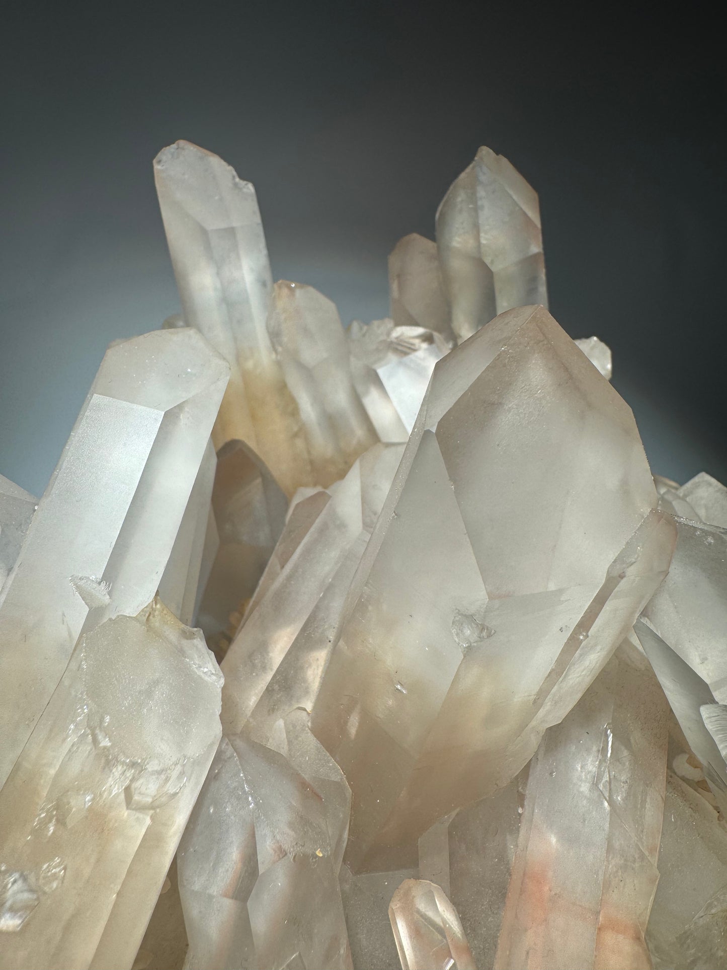 Himalaya Quarzstufe Light Pink 27 x 20 x 16 cm 7,2 kg Museumsqualität