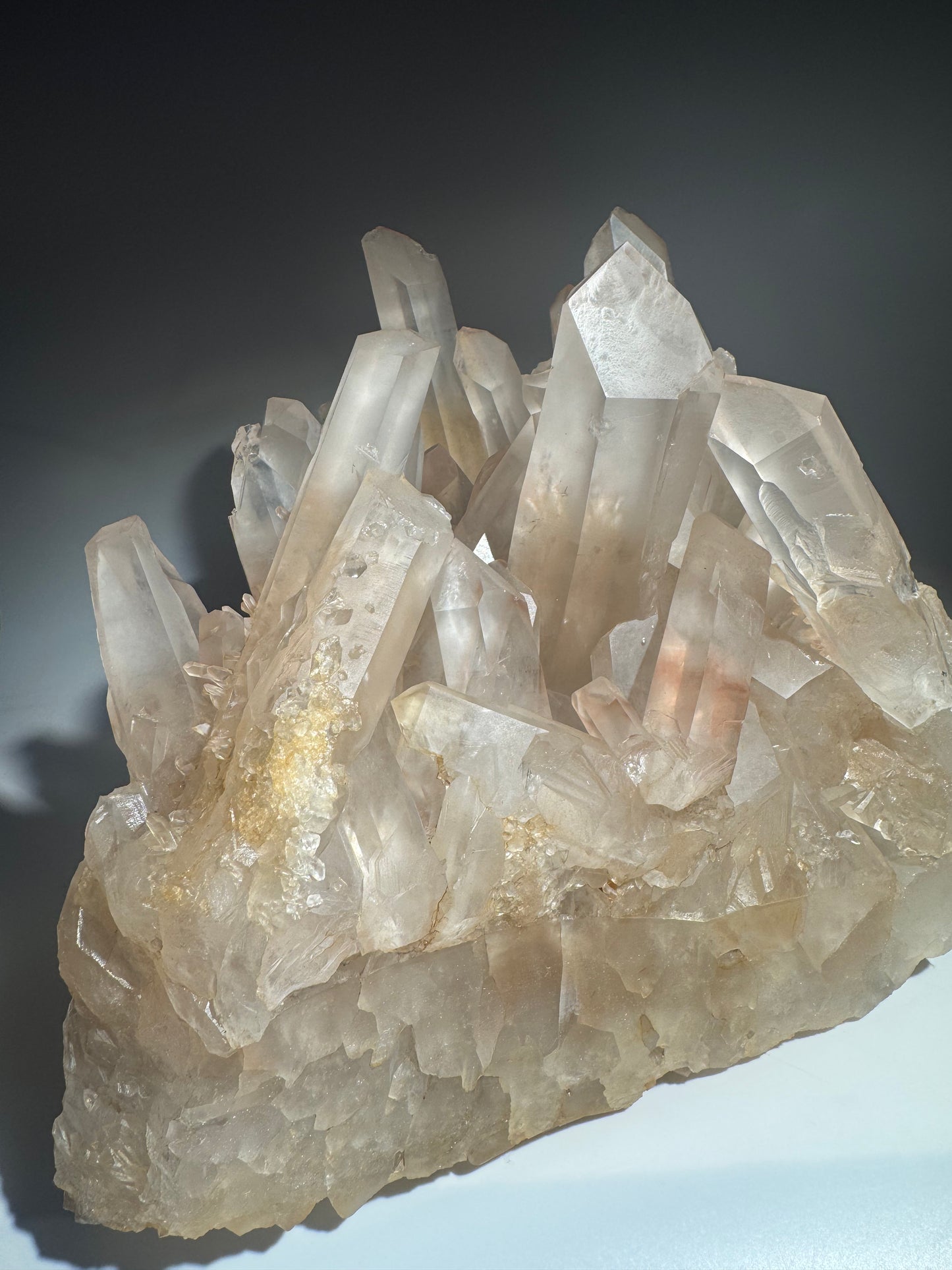 Himalaya Quarzstufe Light Pink 27 x 20 x 16 cm 7,2 kg Museumsqualität