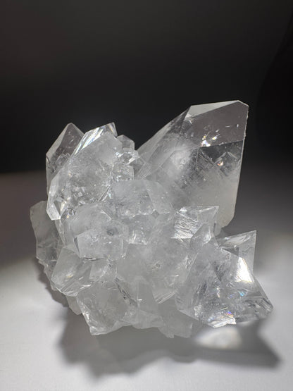 Bezaubernder Diamond Apophyllite 6.5x7.5 cm – Hochglanz, perfekte Klarheit & strahlende Brillanz