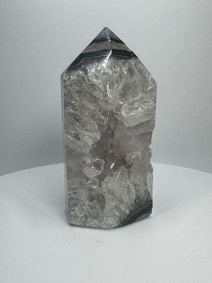 Superbe pointe de quartz clair - 13,5 cm