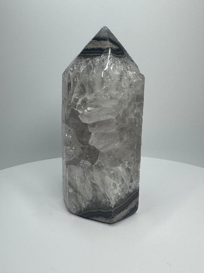 Superbe pointe de quartz clair - 13,5 cm