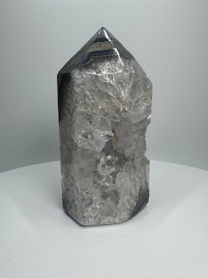 Superbe pointe de quartz clair - 13,5 cm