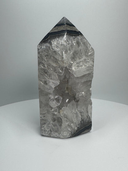 Superbe pointe de quartz clair - 13,5 cm