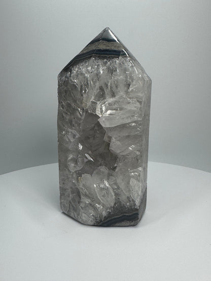 Superbe pointe de quartz clair - 13,5 cm