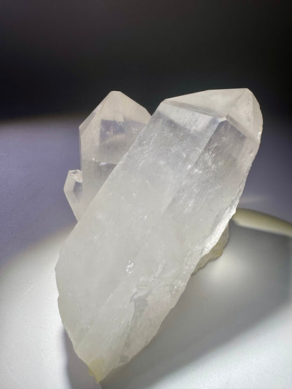 Exklusive Bergkristall Stufe aus Brasilien – 10.5 cm, 593 g, extraklar, naturbelassen & einwandfrei