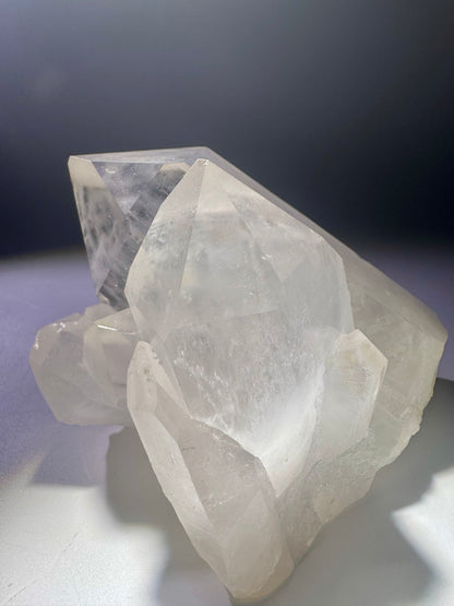 Exklusive Bergkristall Stufe aus Brasilien – 10.5 cm, 593 g, extraklar, naturbelassen & einwandfrei