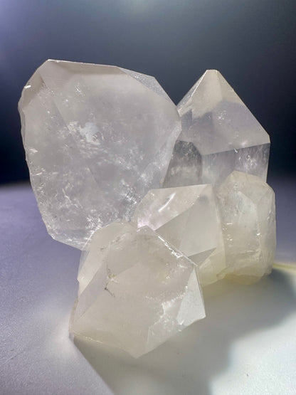 Exklusive Bergkristall Stufe aus Brasilien – 10.5 cm, 593 g, extraklar, naturbelassen & einwandfrei