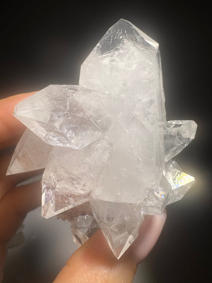 Extraklarer Diamond Apophyllite – Premium Sammlerstück 7.4 cm