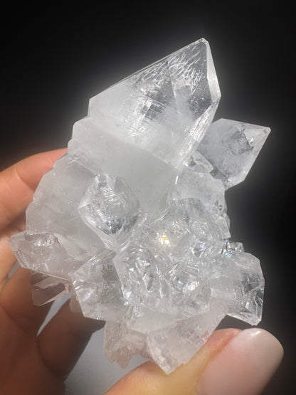 Extraklarer Diamond Apophyllite – Premium Sammlerstück 7.4 cm