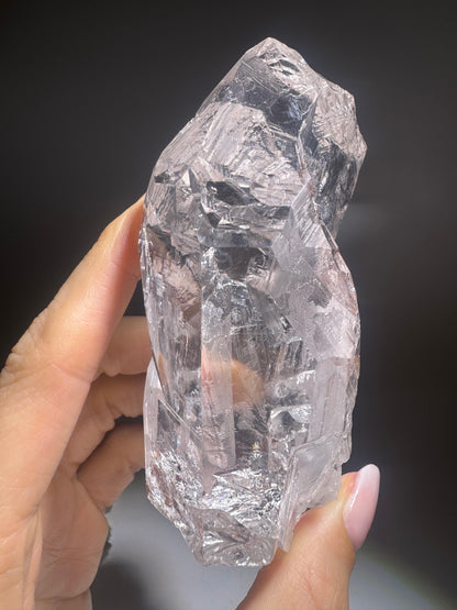 Himalaya Quarzspitze 10.6 cm , 263g – Kristallklarer Edelstein