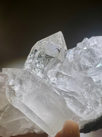 Exklusiver Himalaya Kristallstufe 💎 Museumsqualität – 802g, 15.5x9.5cm