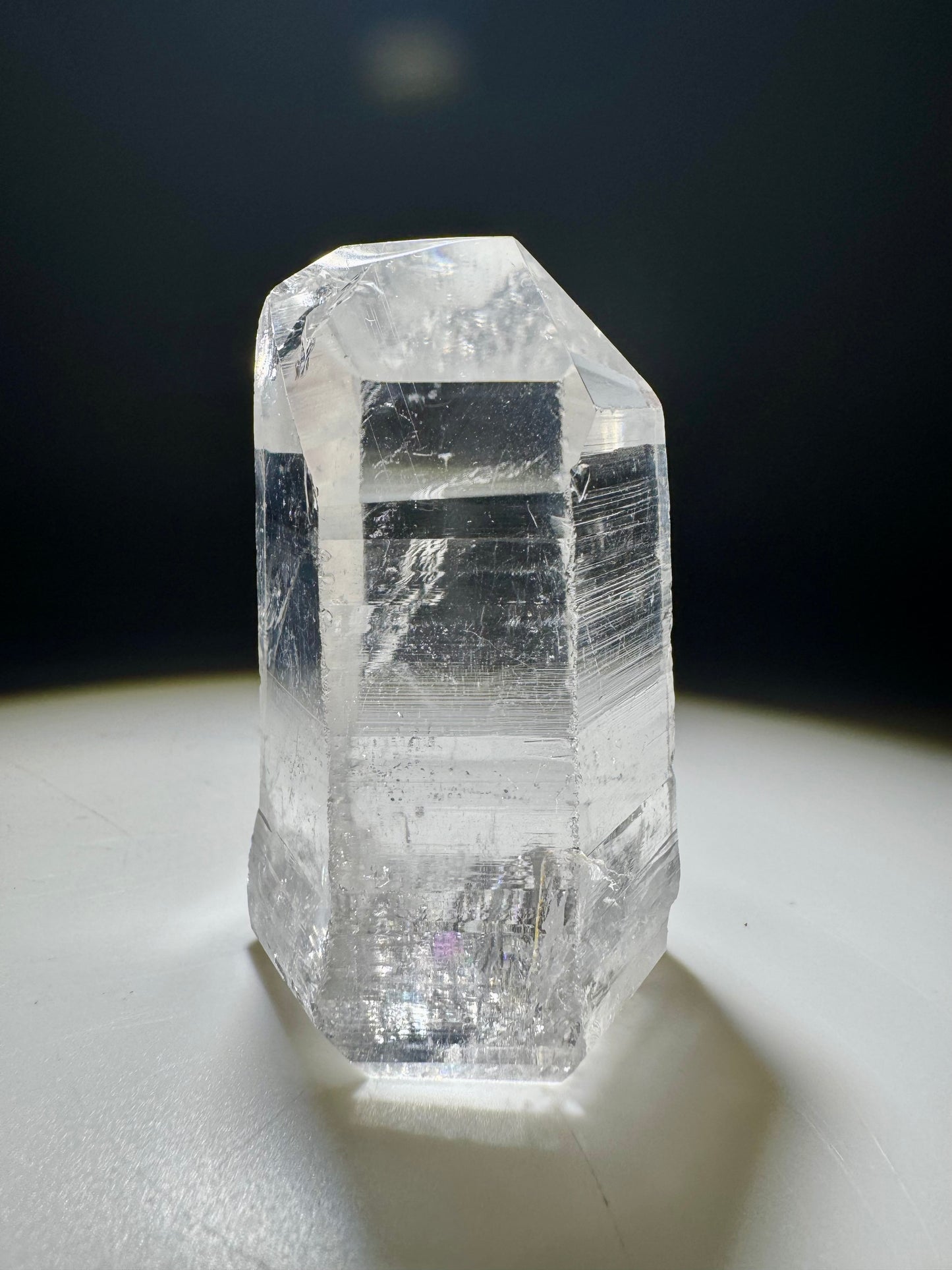 Lemurian Bergkristallspitze 6 cm, 98g – Premium Kristall I Minas Gerais, Brasilien
