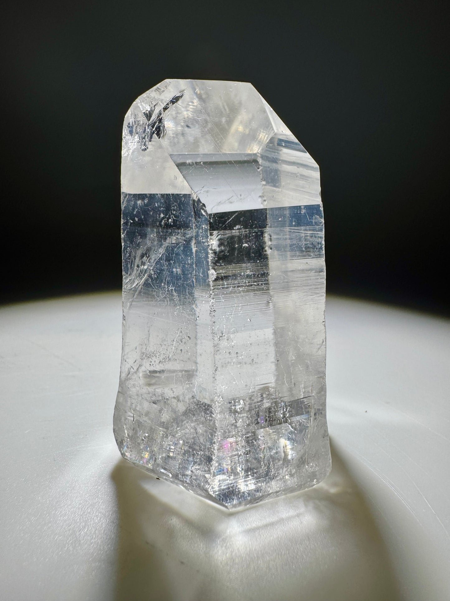 Lemurian Bergkristallspitze 6 cm, 98g – Premium Kristall I Minas Gerais, Brasilien