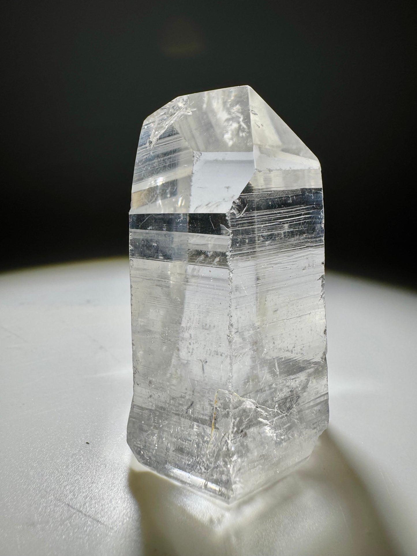 Lemurian Bergkristallspitze 6 cm, 98g – Premium Kristall I Minas Gerais, Brasilien