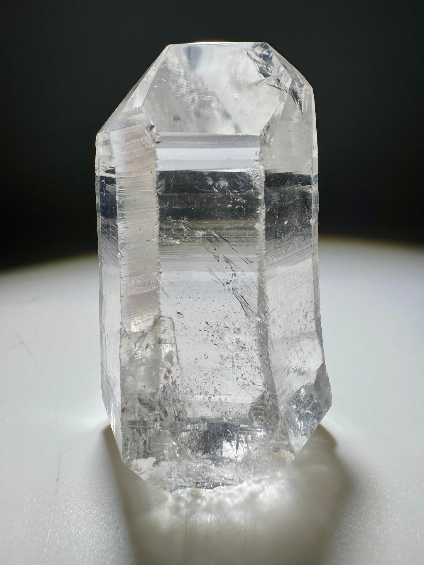 Lemurian Bergkristallspitze 6 cm, 98g – Premium Kristall I Minas Gerais, Brasilien