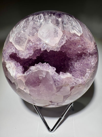 Amethyst Kugel Brasilien 12 cm – 3.19 kg | Sugary Kristallkugel, Extra Qualität 💜✨