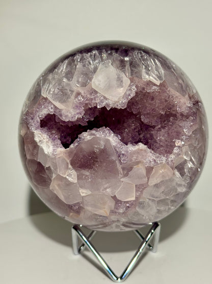 Amethyst Kugel Brasilien 12 cm – 3.19 kg | Sugary Kristallkugel, Extra Qualität 💜✨