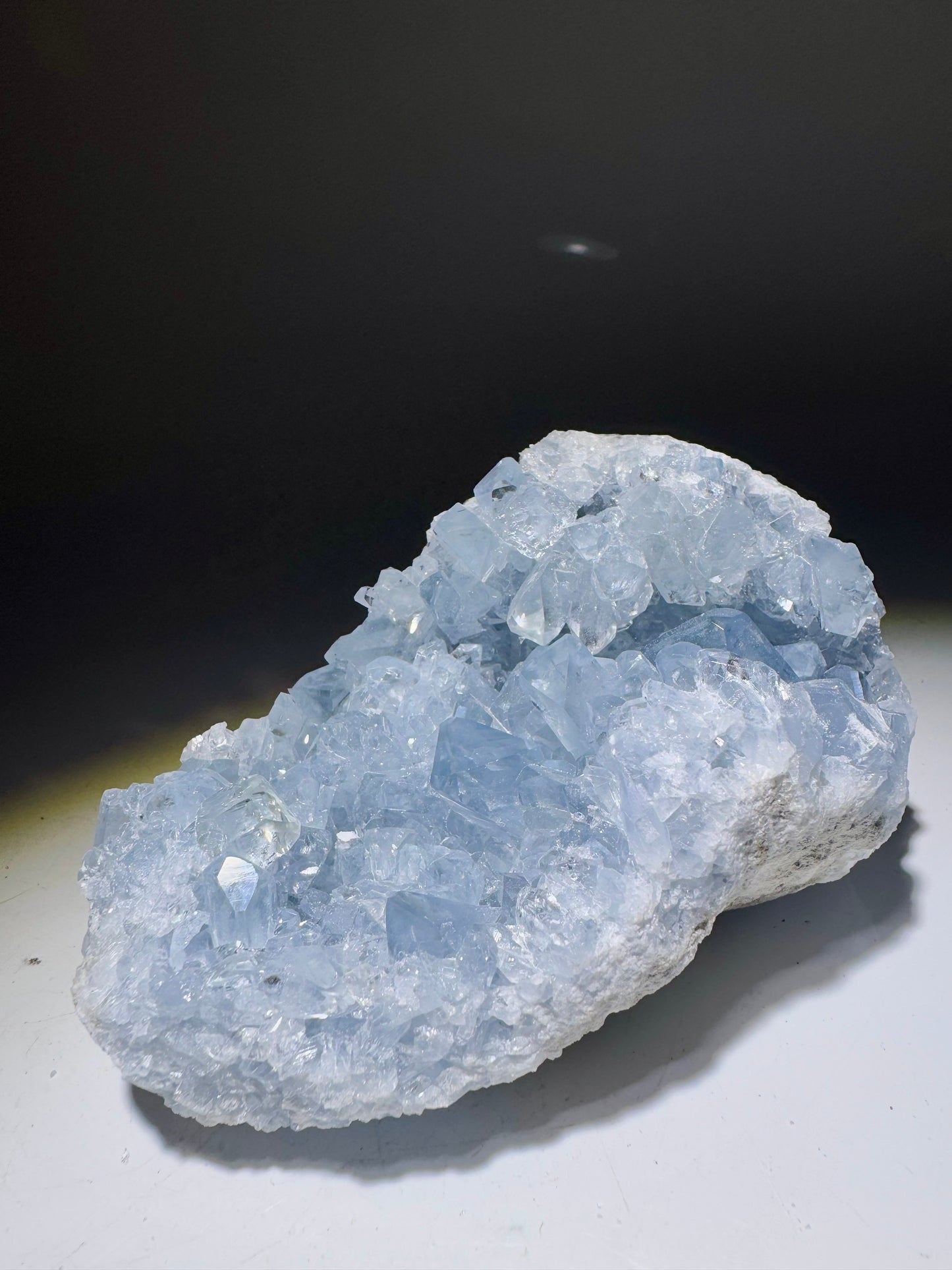 Celestin Stufe aus Madagaskar 💎 Klar & funkelnd ✨ Museumsqualität 10.5cm