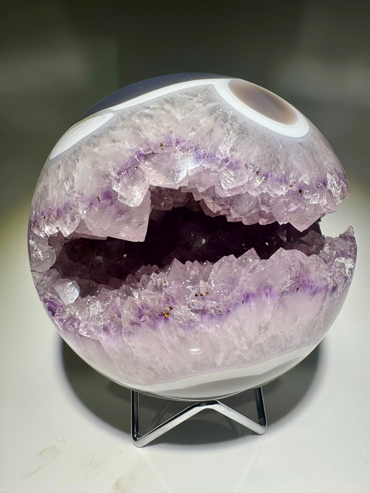 Exklusive Amethyst Kugel aus Brasilien - 13.5cm, 3.2kg