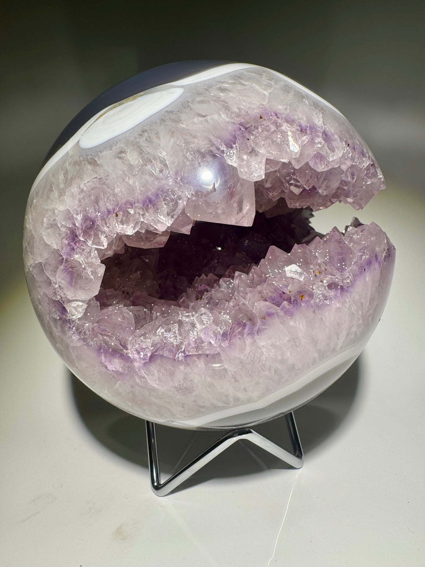 Exklusive Amethyst Kugel aus Brasilien - 13.5cm, 3.2kg