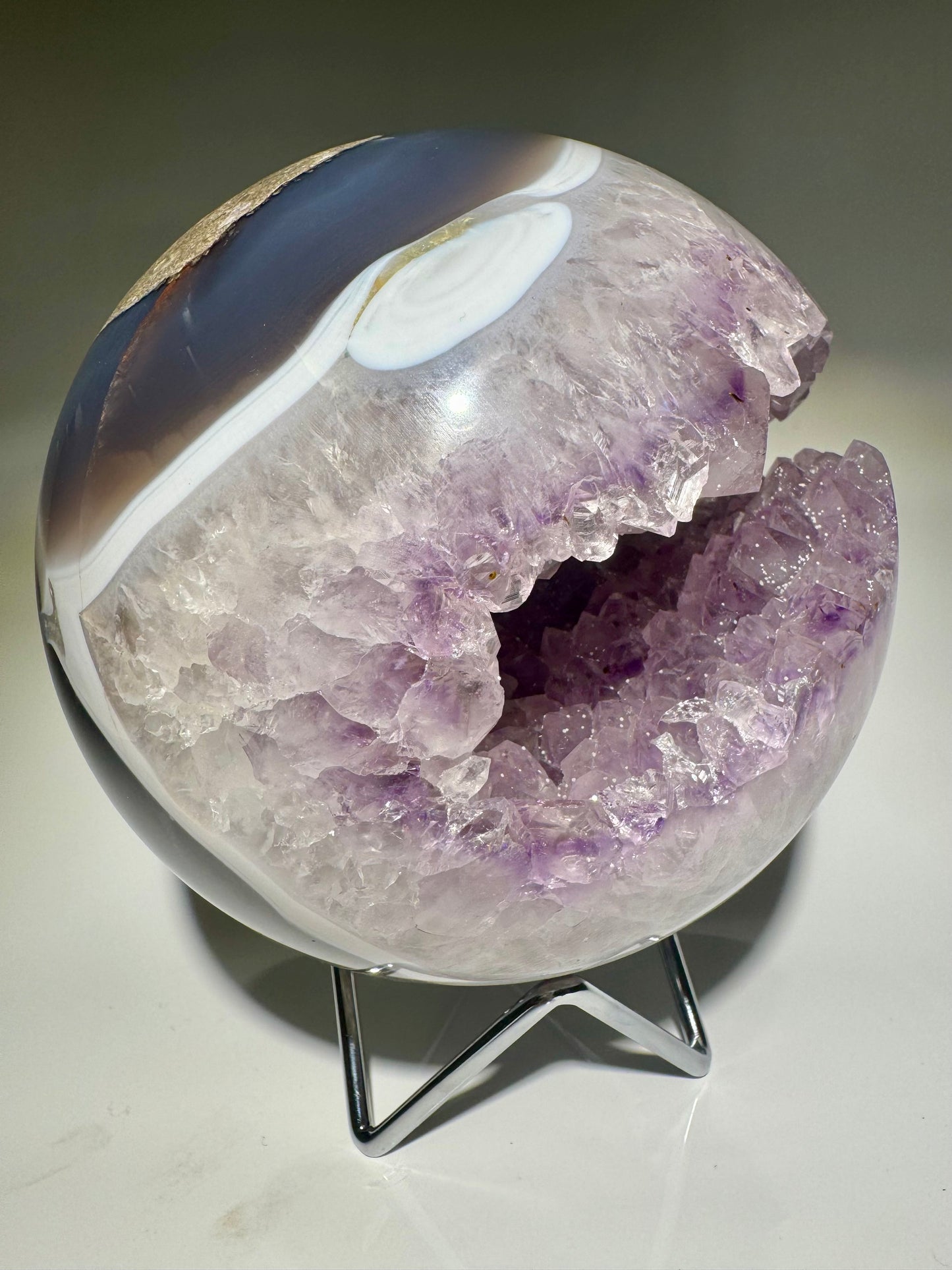 Exklusive Amethyst Kugel aus Brasilien - 13.5cm, 3.2kg