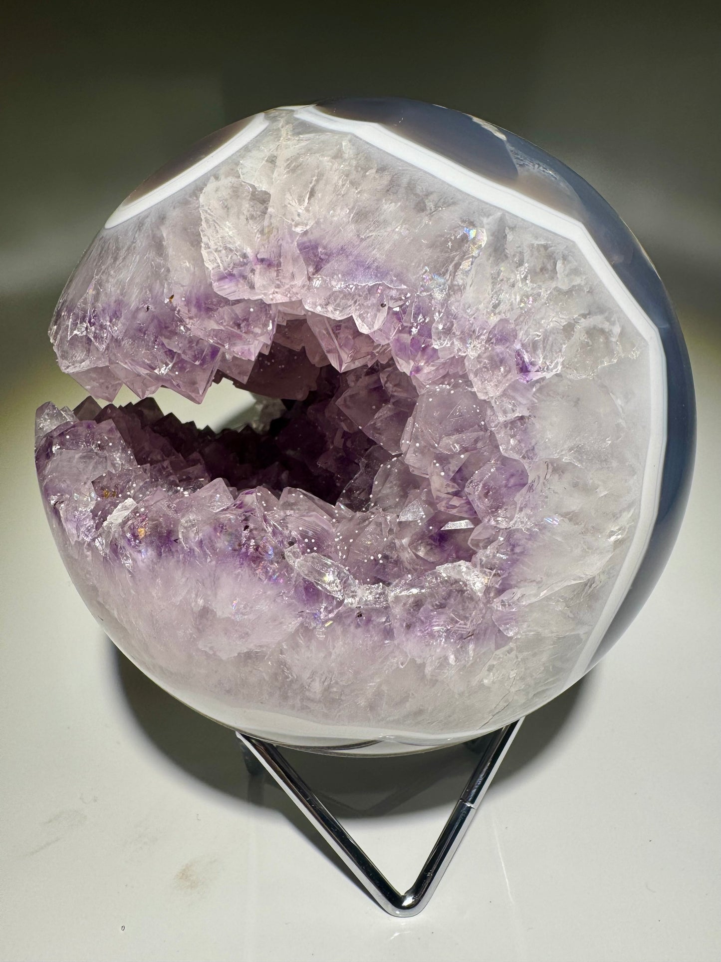 Exklusive Amethyst Kugel aus Brasilien - 13.5cm, 3.2kg