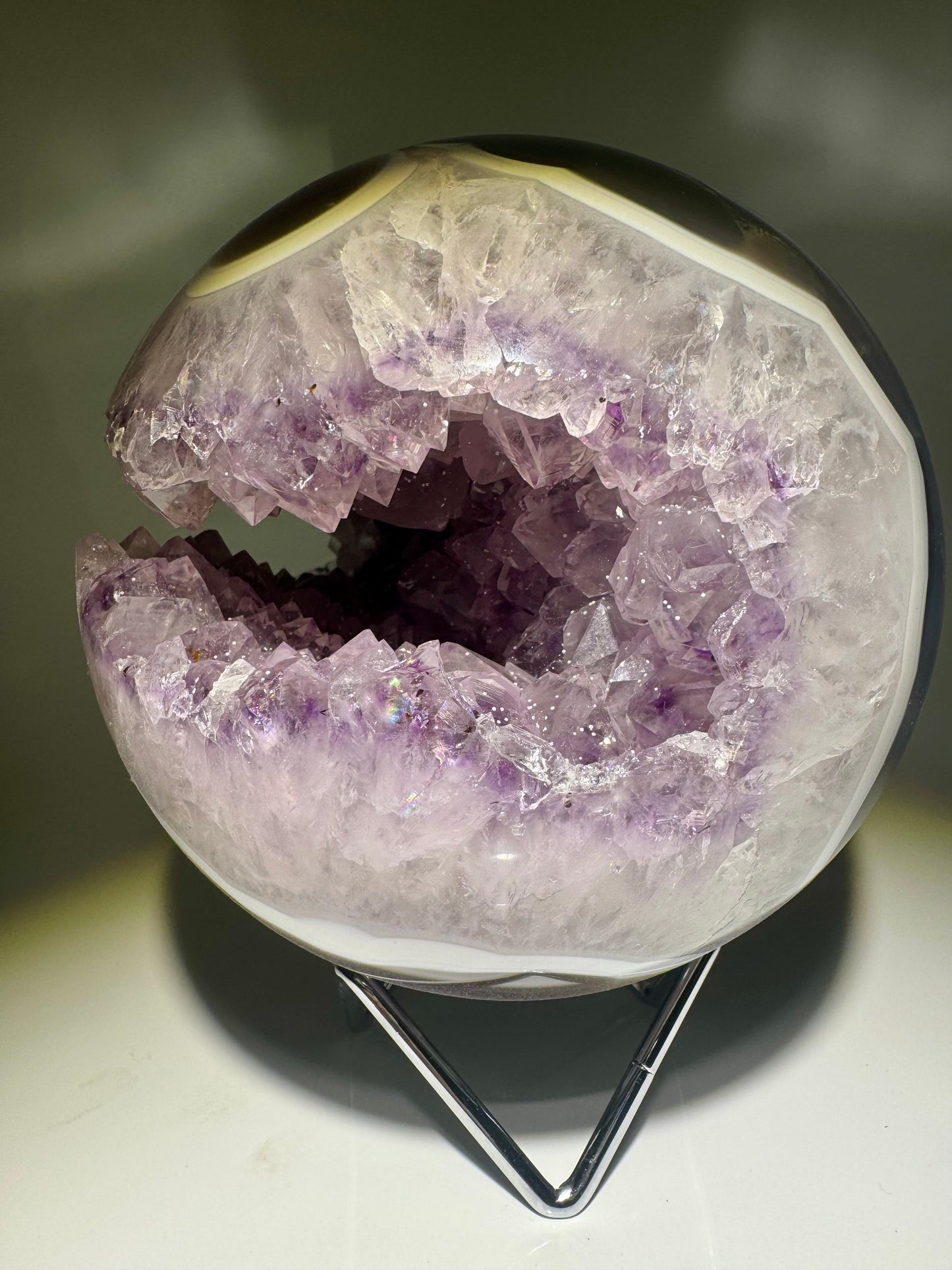 Exklusive Amethyst Kugel aus Brasilien - 13.5cm, 3.2kg