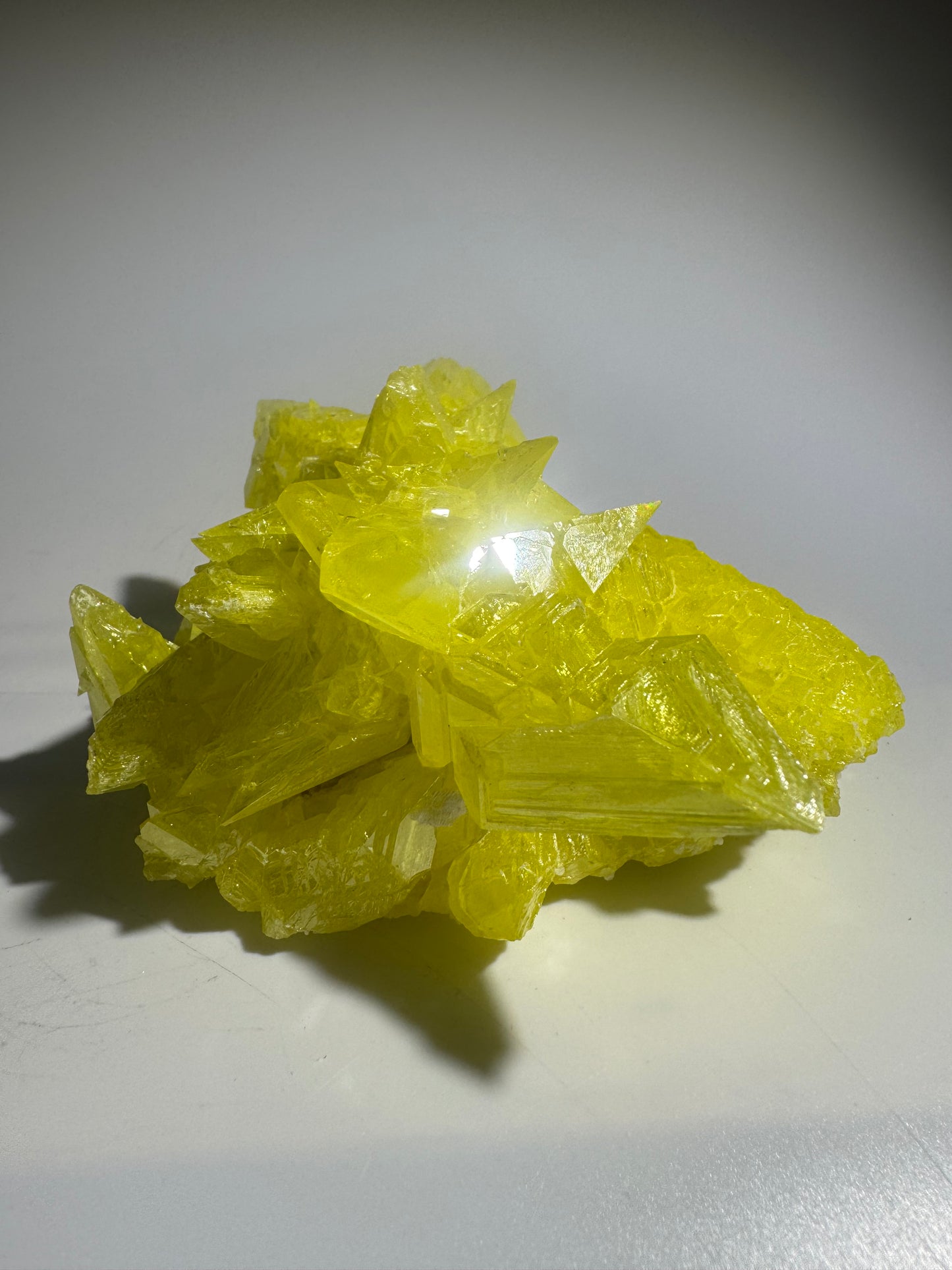 Schwefelkristall – Symbol für Energie, Vitalität und Schutz ca. 10 cm, 312 g