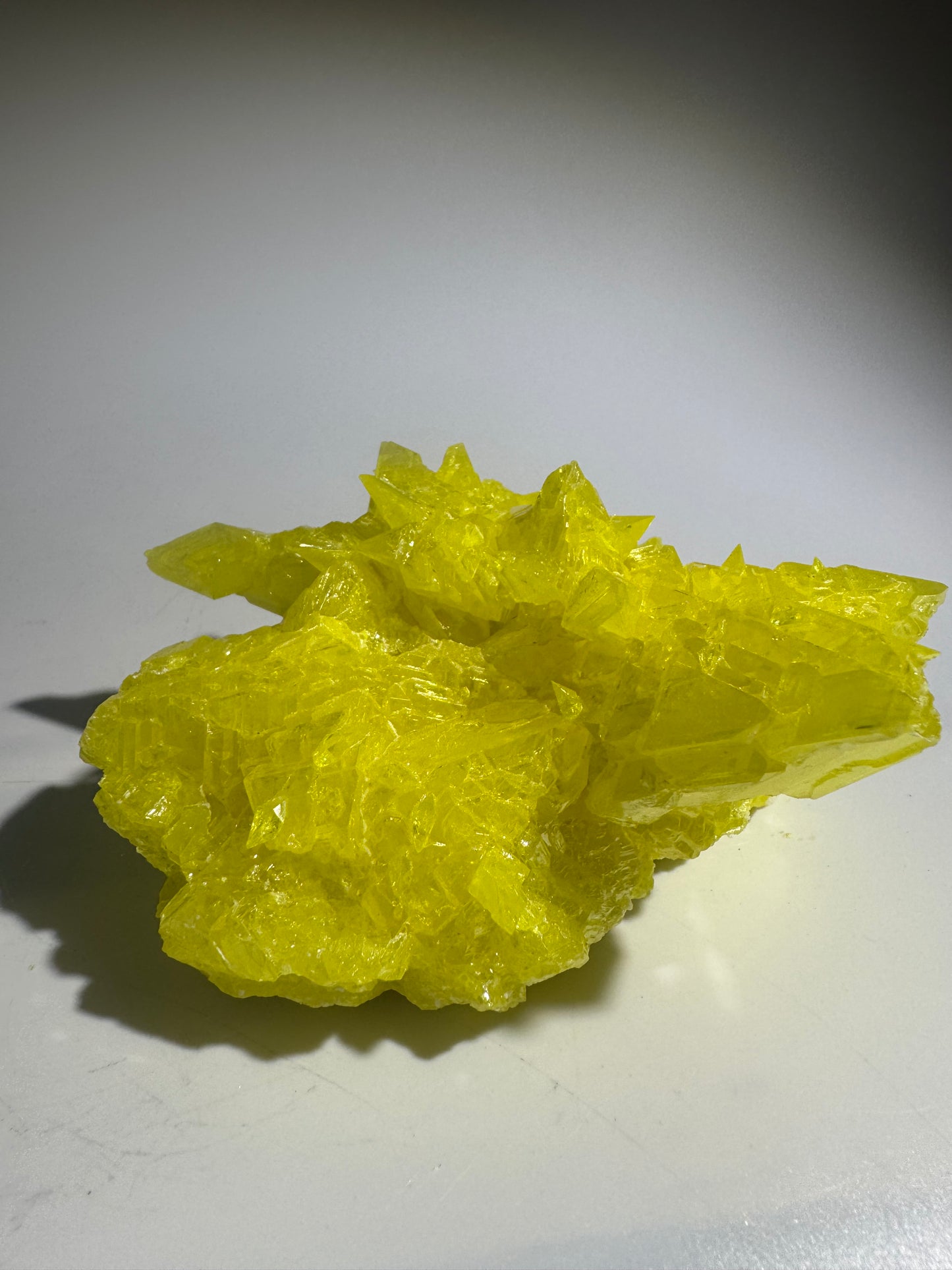 Schwefelkristall – Symbol für Energie, Vitalität und Schutz ca. 10 cm, 312 g