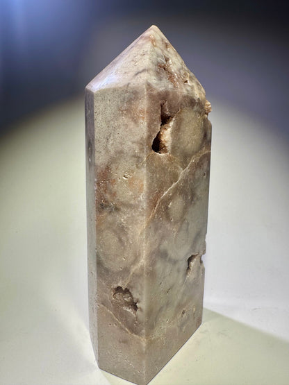 Grosse Pink Amethyst Spitze  – zart, funkelnd & kraftvoll 💖 - 14.2cm, 641g