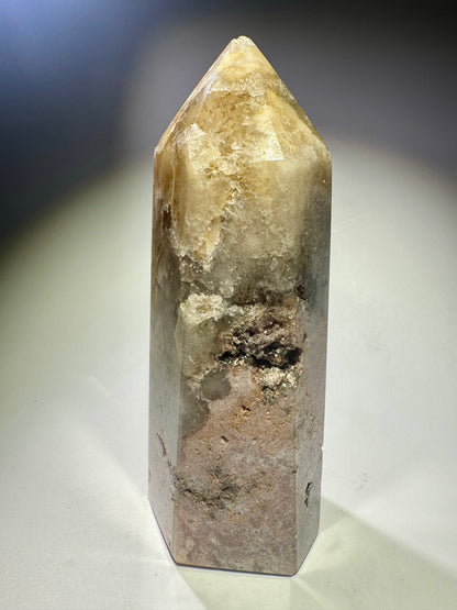 Grosse Pink Amethyst Spitze  – zart, funkelnd & kraftvoll 💖 - 14.5cm, 591g