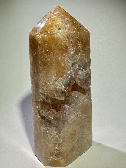 Grosse Pink Amethyst Spitze  – zart, funkelnd & kraftvoll 💖 - 13cm, 528g