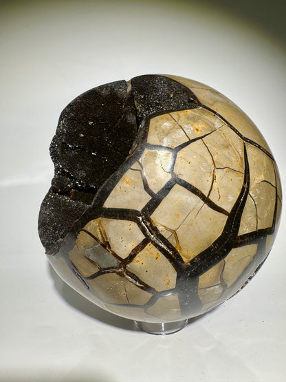 Septarien-Kugel (Drachenstein) 18 cm – Riesiger Edelstein