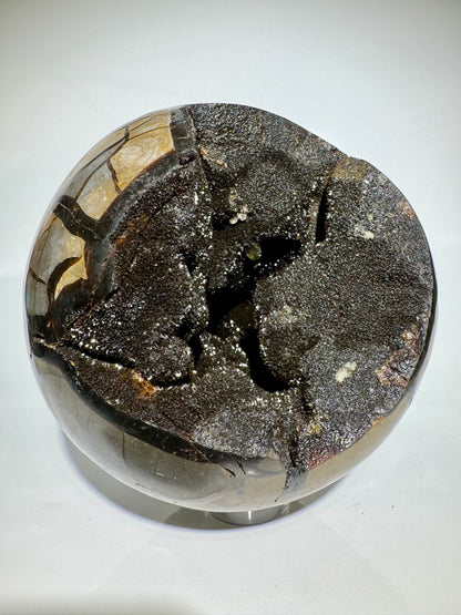 Septarien-Kugel (Drachenstein) 18 cm – Riesiger Edelstein
