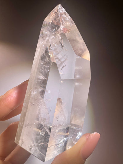 Exklusive Phantom-Quarz-Spitze 💎 - 9cm, 286g