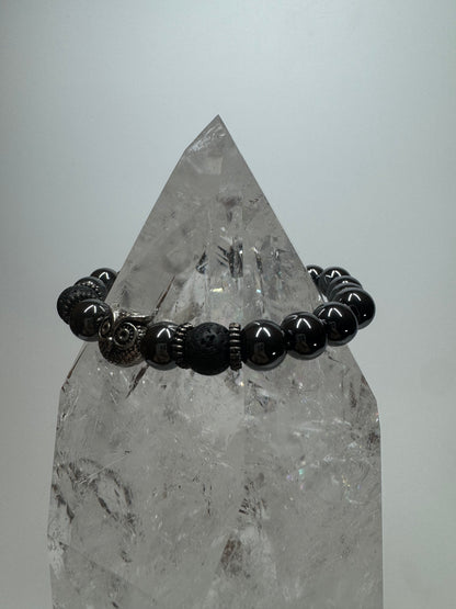 Hämatit Armband - ca. 16cm