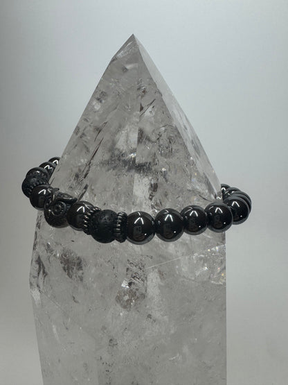 Hämatit Armband - ca. 20cm