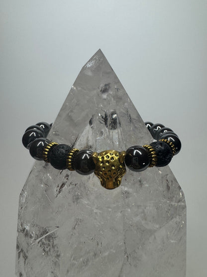 Hämatit Armband 🐯- ca. 16cm