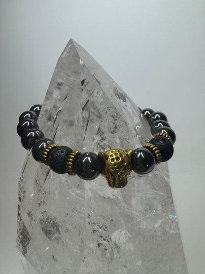 Hämatit Armband 🐯- ca. 16cm