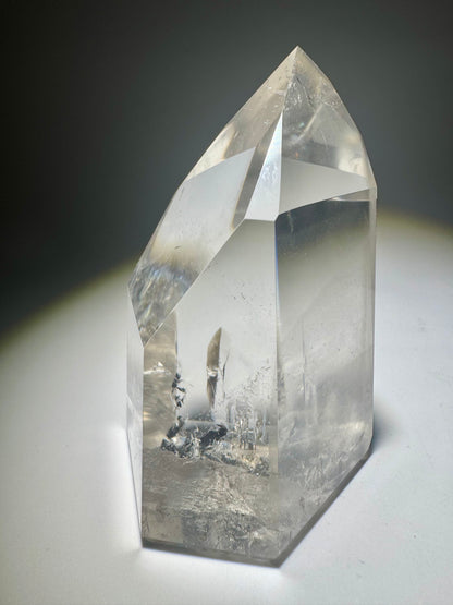 Extra klare Phantom-Quarz-Spitze Brasilien 💎 - 8.2cm, 253g