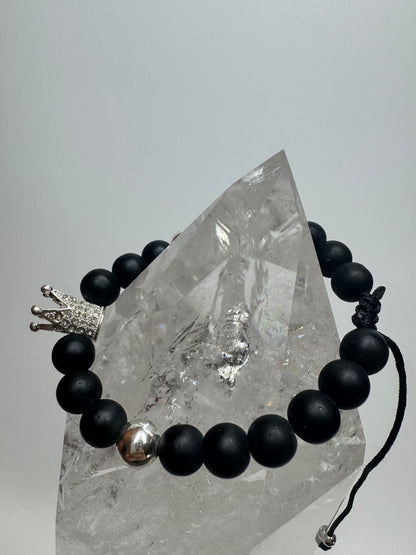 Stylishes Onyx-Armband 👑