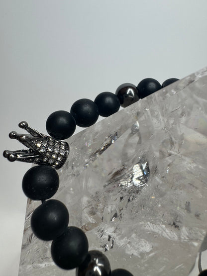 Stylishes Onyx-Armband 👑