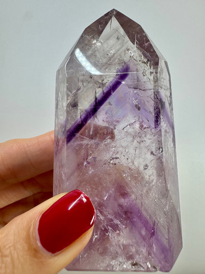 Bezaubernder Phantom Amethyst - 8.7cm, 158g